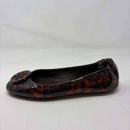 Pre-Owned Shoe Size 8.5 Tory Burch Tortoise Flats