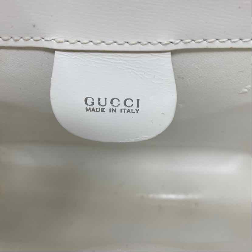 Pre-Owned Gucci Clear Plastic Designer Handbag