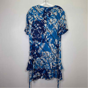 Pre-Owned Size 12/L Reiss Blue Casual Dress
