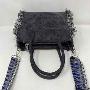 Pre-Owned Calin Collection Black Denim Handbag