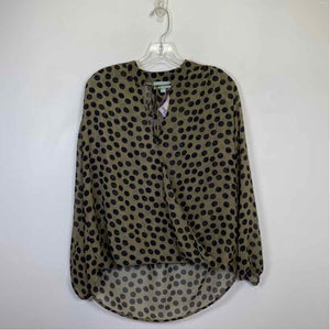 Pre-Owned Size L Veronica m Polka Dot Top