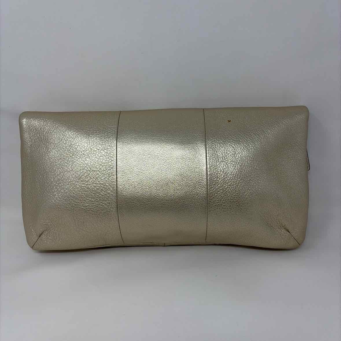 Pre-Owned Coach Gold Leather Handbag