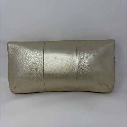 Pre-Owned Coach Gold Leather Handbag