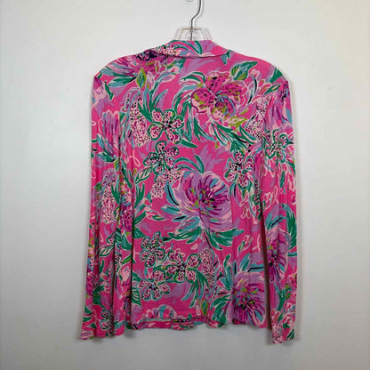 Pre-Owned Size XS Lilly Pulitzer Pink Print Top