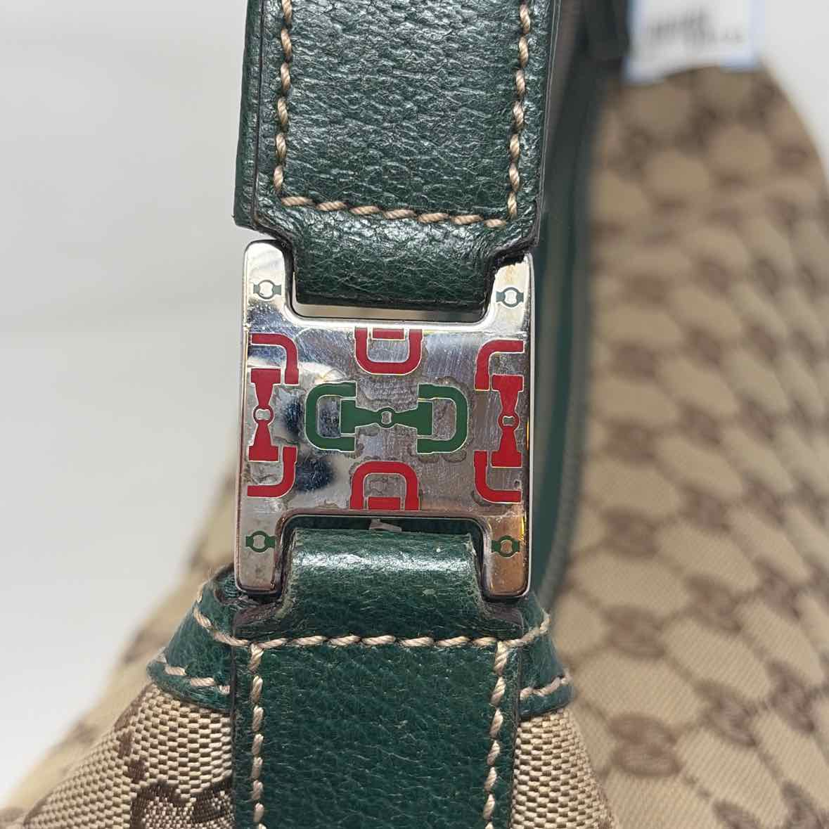 Pre-Owned Gucci Monogram Canvas Designer Handbag