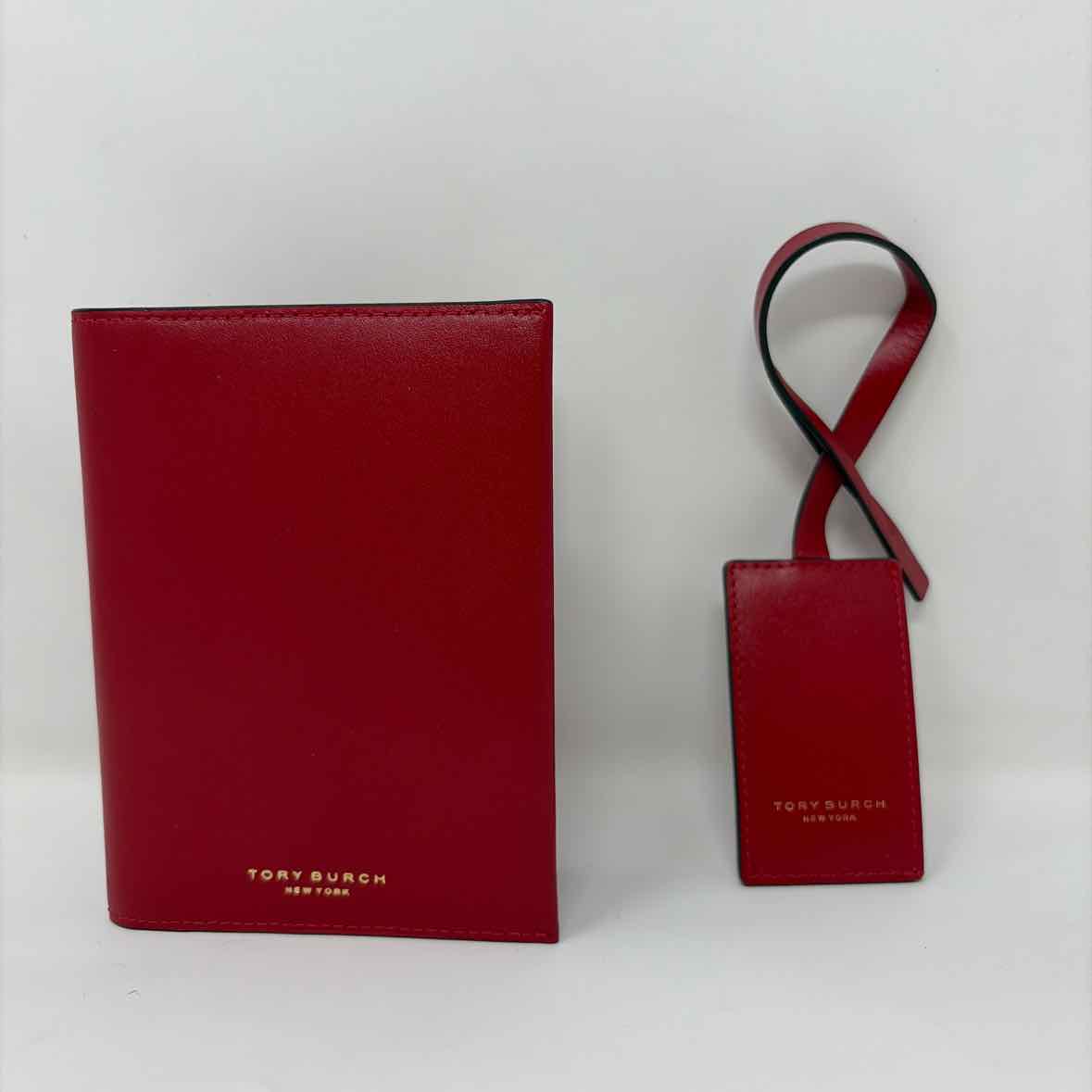 Pre-Owned Tory Burch Red Leather Misc. Accessory