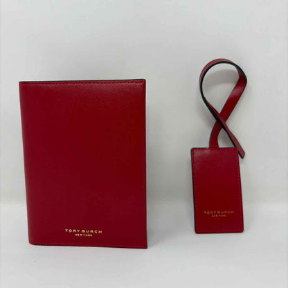 Pre-Owned Tory Burch Red Leather Misc. Accessory