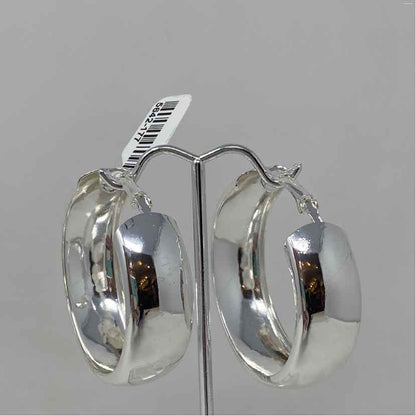 Silver Metal Earrings