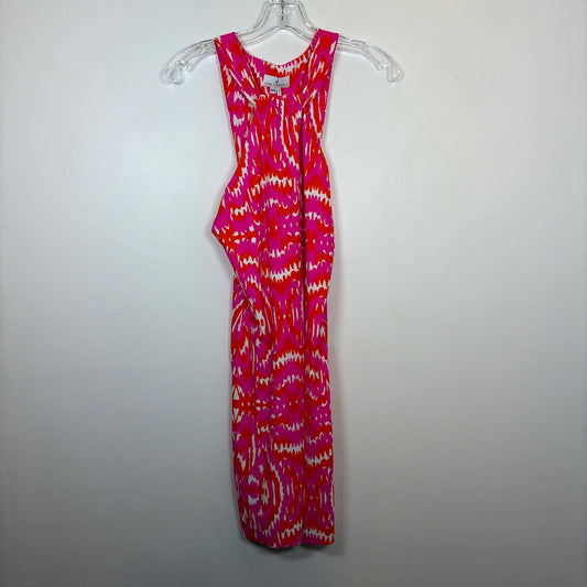 Pre-Owned Size XS Jude Connally Orange/Pink Casual Dress