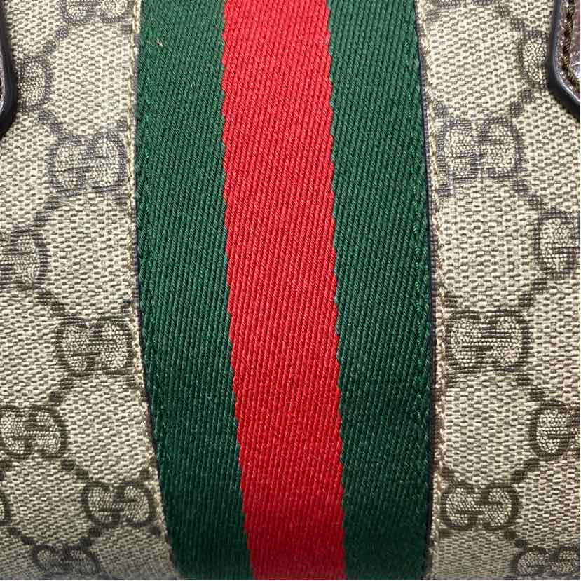 Pre-Owned Gucci Monogram Canvas Designer Handbag