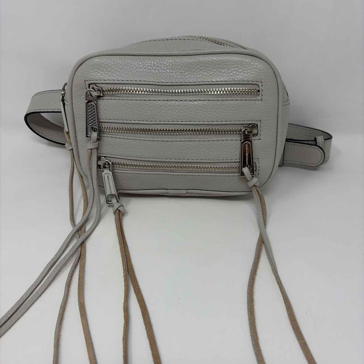 Pre-Owned Rebecca Minkoff Taupe Leather Handbag