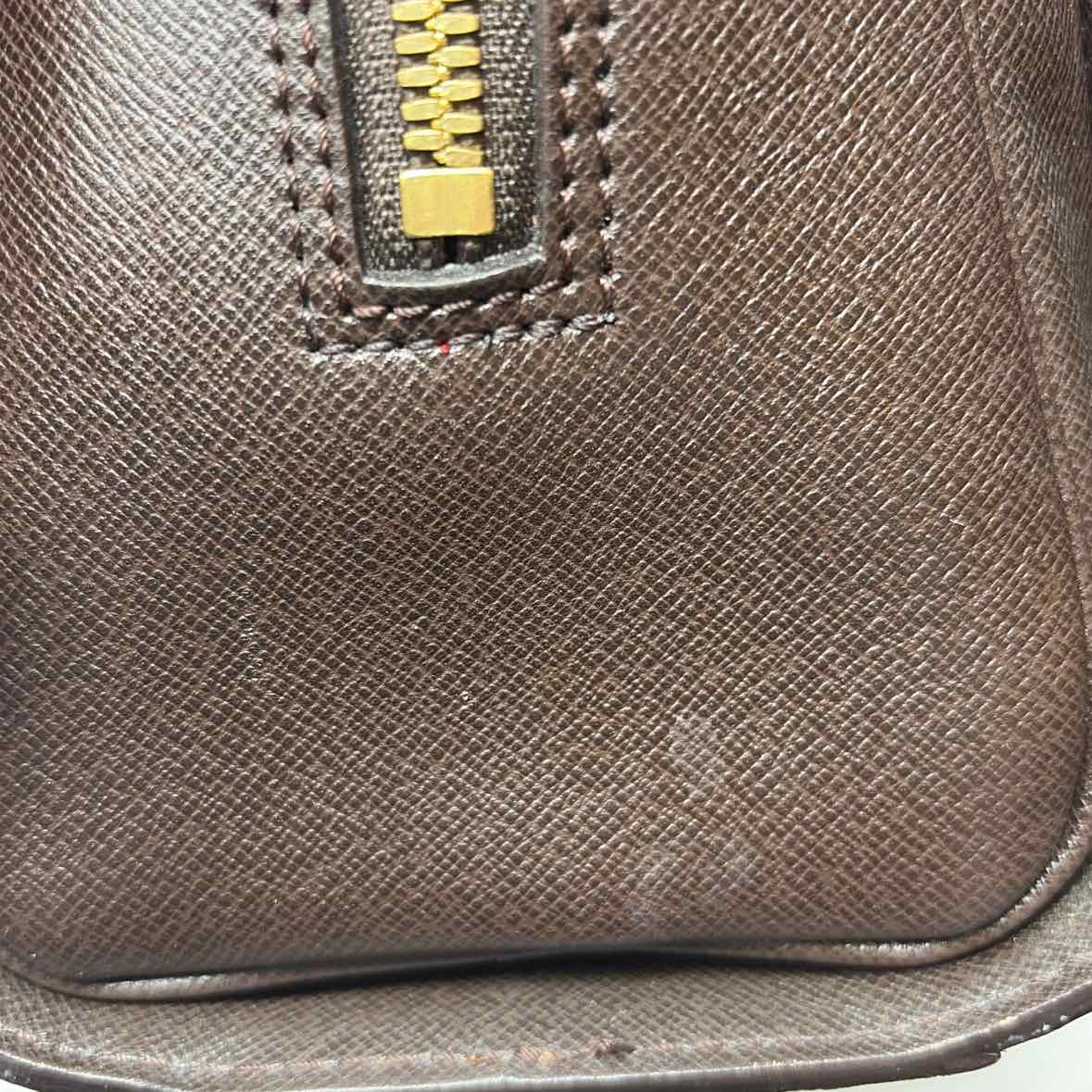 Pre-Owned Louis Vuitton Brown Leather Designer Handbag