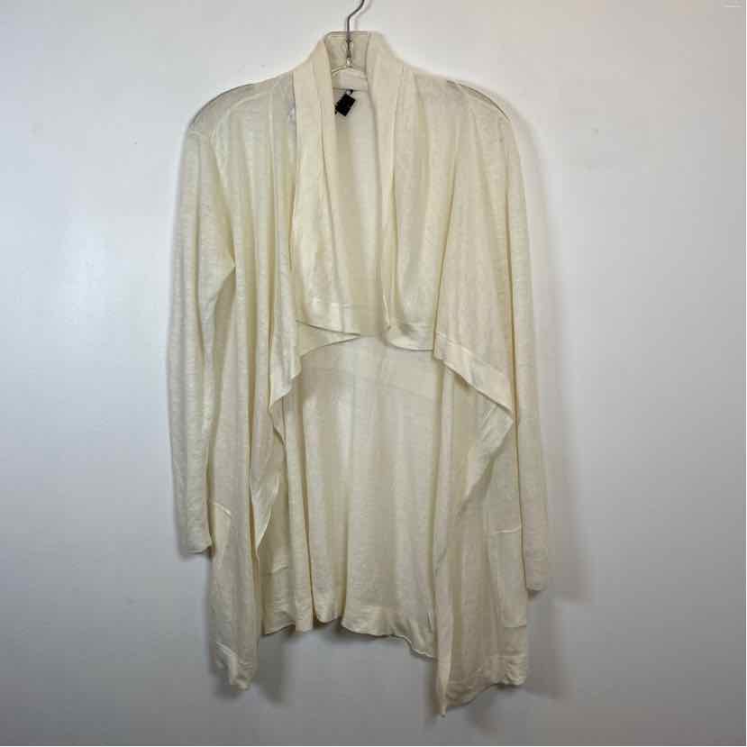 Pre-Owned Size M Theory White Cardigan