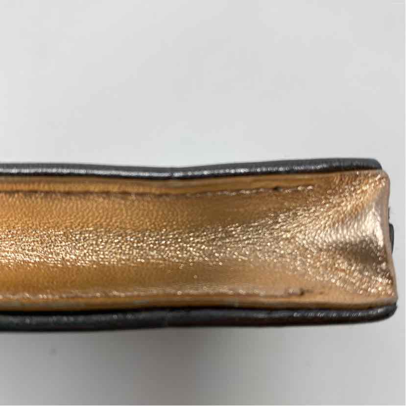 Pre-Owned Chanel Gunmetal Leather Designer Handbag