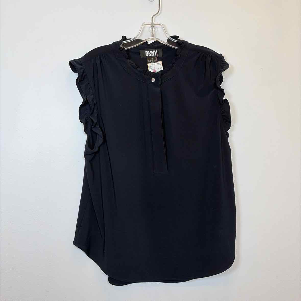 Pre-Owned Size XL DKNY Navy Top