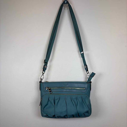 Pre-Owned MZ Wallace Teal Nylon Handbag