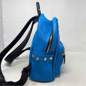 Pre-Owned MCM Blue Canvas Designer Handbag