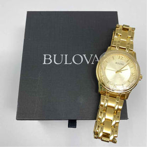 Pre-Owned Bulova Gold Metal Watch