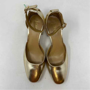 Pre-Owned Shoe Size 8 J Crew Gold Heels