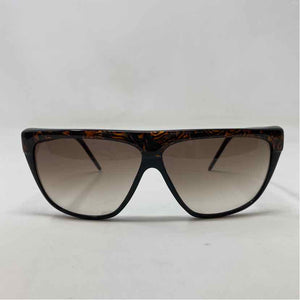 Pre-Owned Laura Biagiotti Tortoise Plastic Sunglasses