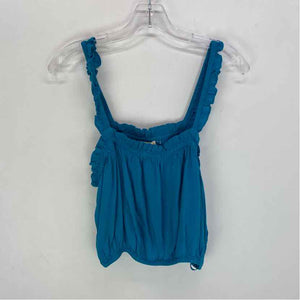 Pre-Owned Size M Elan Blue Top