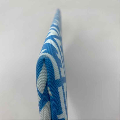 Pre-Owned Fendi Blue Canvas Designer Handbag