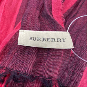 Pre-Owned Burberry Plaid Fabric Designer Scarf