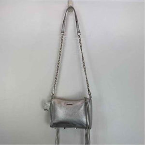 Pre-Owned Rebecca Minkoff Silver Leather Handbag