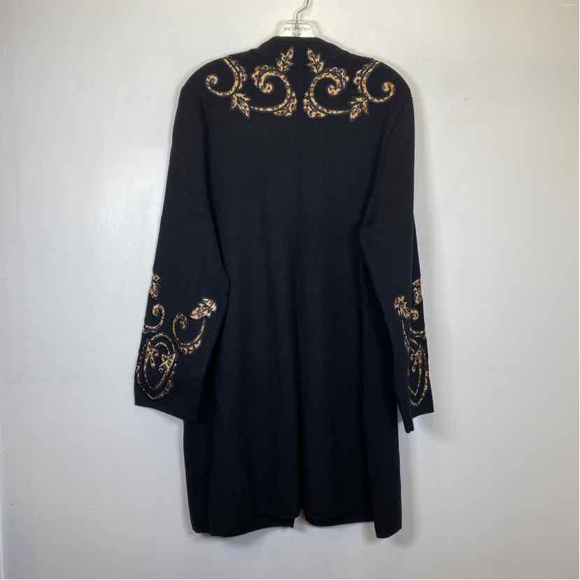 Pre-Owned Size XL Pamela McCoy Black Multi Jacket