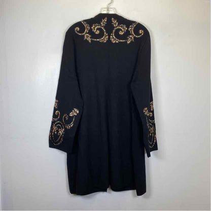 Pre-Owned Size XL Pamela McCoy Black Multi Jacket