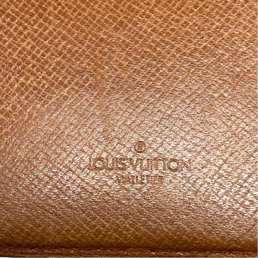 Pre-Owned Louis Vuitton Tan Canvas Designer Wallet
