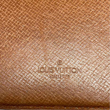 Pre-Owned Louis Vuitton Tan Canvas Designer Wallet