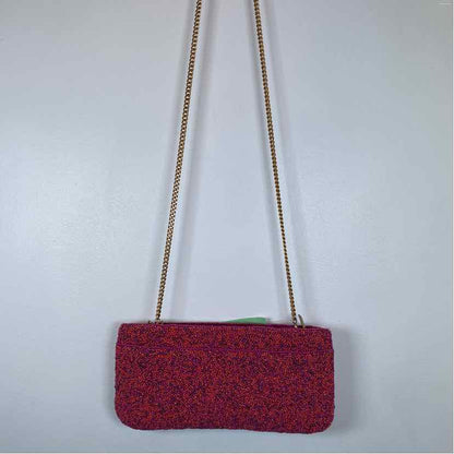 Pre-Owned Mary Frances Pink Multi Beaded Handbag
