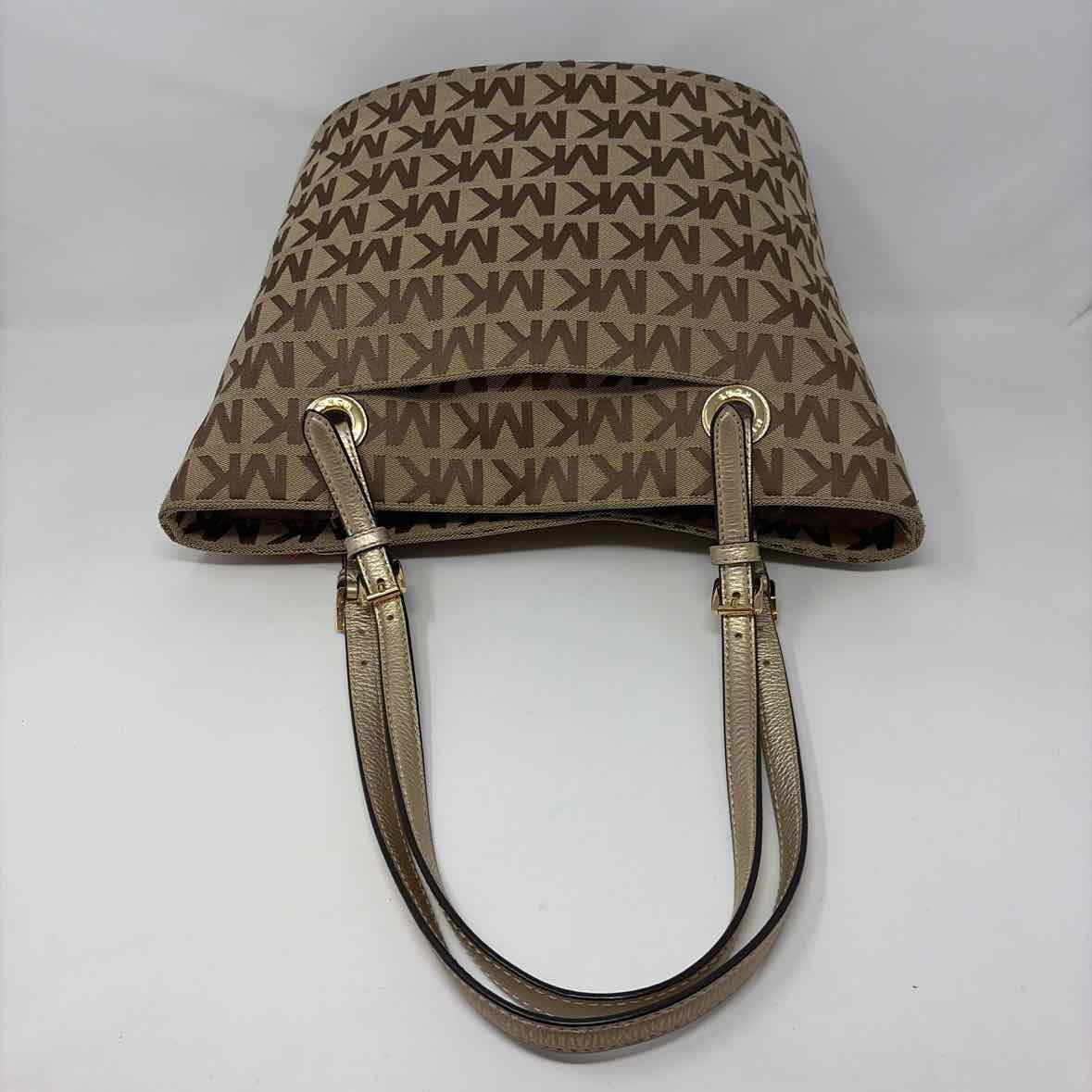 Pre-Owned Michael Kors Brown Fabric Handbag