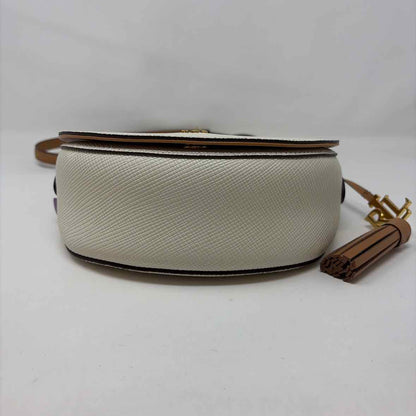 Pre-Owned Ralph Lauren Cream Coated Canvas Handbag