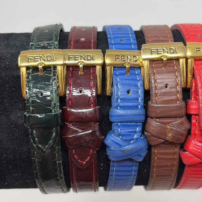 Pre-Owned Fendi Multi Leather Designer Watch