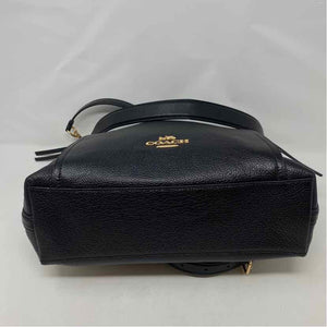 Pre-Owned Coach Black Leather Handbag