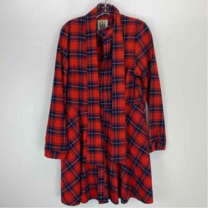 Pre-Owned Size XL Cozy Cabin Plaid Casual Dress