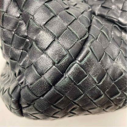 Pre-Owned Bottega Veneta Black Leather Designer Handbag