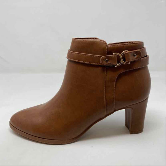 Pre-Owned Shoe Size 9.5 Charter Club Brown Booties