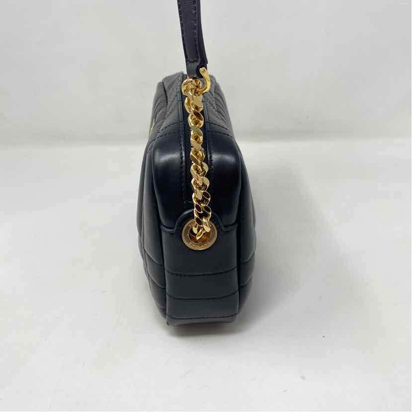 Pre-Owned Burberry Black Leather Designer Handbag