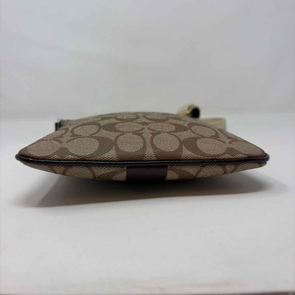 Pre-Owned Coach Brown Coated Canvas Handbag