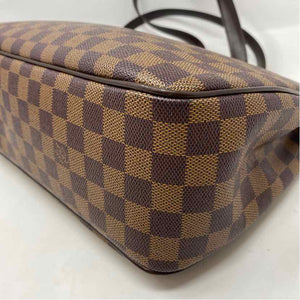 Pre-Owned Louis Vuitton Damier Eben Canvas Designer Handbag