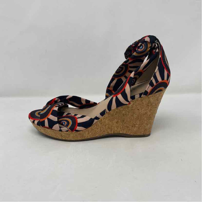 Pre-Owned Shoe Size 9 Impo Print Wedge