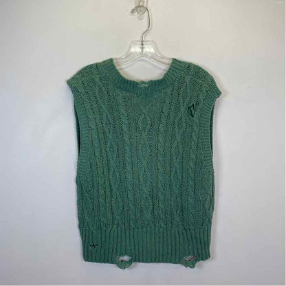 Pre-Owned Size S Signature 8 Green Vest
