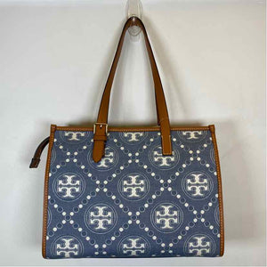 Pre-Owned Tory Burch Denim Canvas Handbag