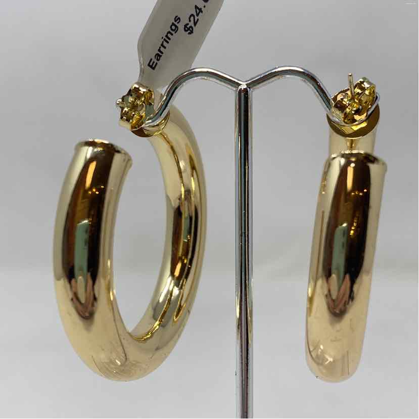Gold Metal Earrings