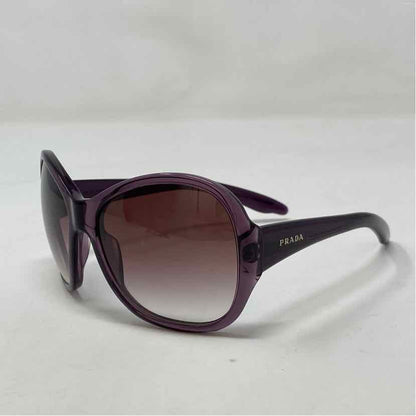 Pre-Owned Prada Purple Plastic Designer Sunglasses