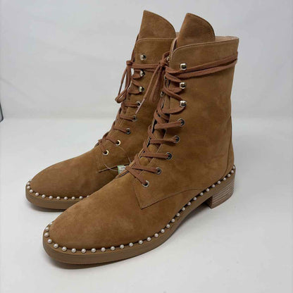 Pre-Owned Shoe Size 10 Stuart Weitzman Cognac Booties