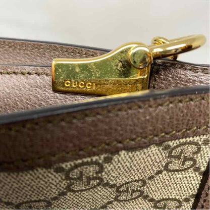 Pre-Owned Gucci Monogram Canvas Designer Handbag